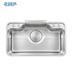 B-Gem - NEO - CHẬU BÁN NGUYỆT INOX 304 CÔNG NGHỆ VOLCANO 