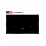 Bếp Từ Kaff KF-SD300II 2 Vùng Nấu Inverter Made in Malaysia – Booster 3200W, Mặt Kính Crystal