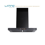 Máy Hút Mùi Đảo Latino LT-568DL ISLAND – BLDC Inverter, Hút 1400m³/h, Cảm Biến Vẫy Tay, Tự Làm Sạch
