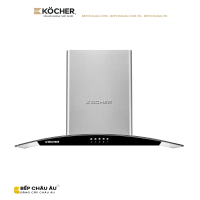 Máy Hút Mùi Kính Cong Köcher K-8872I 70cm/90cm – Ultra Swing Siêu Êm, Công Suất Hút 1550m³/h