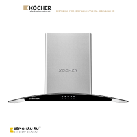 Máy Hút Mùi Kính Cong Köcher K-8070I 70cm/90cm – Ultra Swing Siêu Êm, Hút 1550m³/h