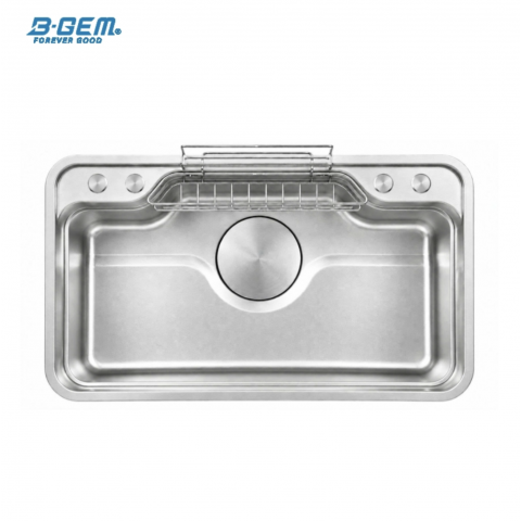 B-Gem - NEO - CHẬU BÁN NGUYỆT INOX 304 CÔNG NGHỆ VOLCANO 