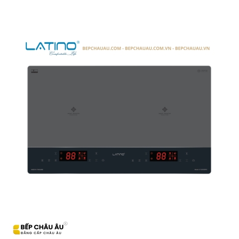 Bếp Từ Đôi Latino LT-TL2952PRO Inverter – Mặt Kính ELCD Platinum Ceramic, Booster 2400W, Nhập Khẩu Thái Lan