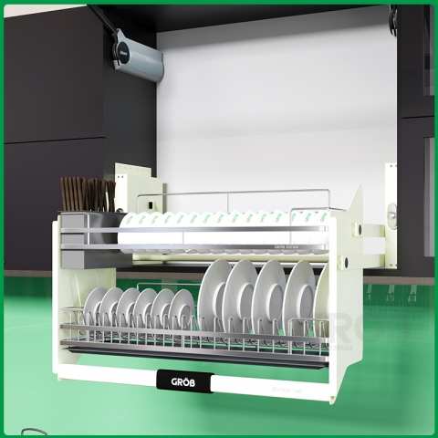 GIÁ BÁT NÂNG HẠ NAN DẸT INOX 304 GV304 ( C1.12 )