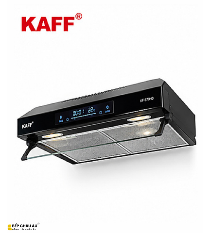 Máy Hút Mùi KAFF KF-S70HD 70cm – Màn Hình LCD, Turbin Đôi 700m³/h