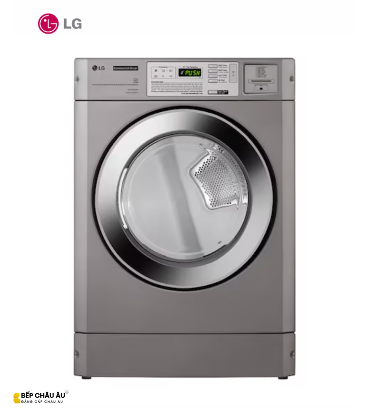 Máy Sấy Công Nghiệp LG CDG27RUQES Giant Coin 10kg – Sấy Điện Thông Khí, Cảm Biến Độ Ẩm, Quản Lý Wi-Fi
