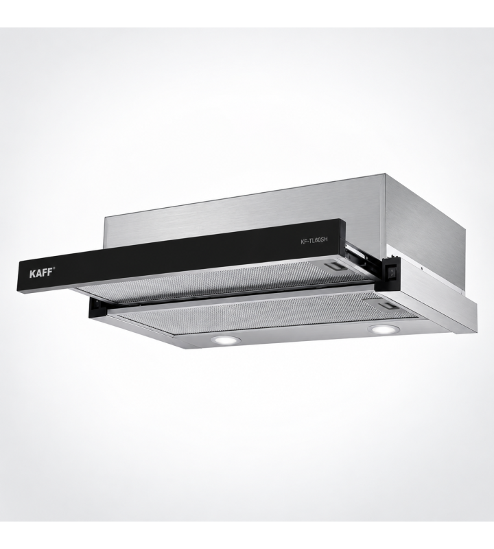 Máy Hút Mùi Âm Tủ KAFF KF-TL60SH / TL70SH / TL80SH / TL90SH Inox Phối Kính