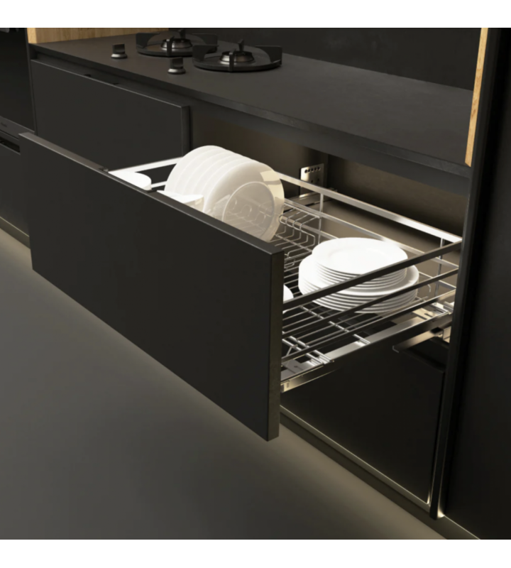 Giá Bát Đĩa Đa Năng Euplus EV Inox 304 Nan Dẹt