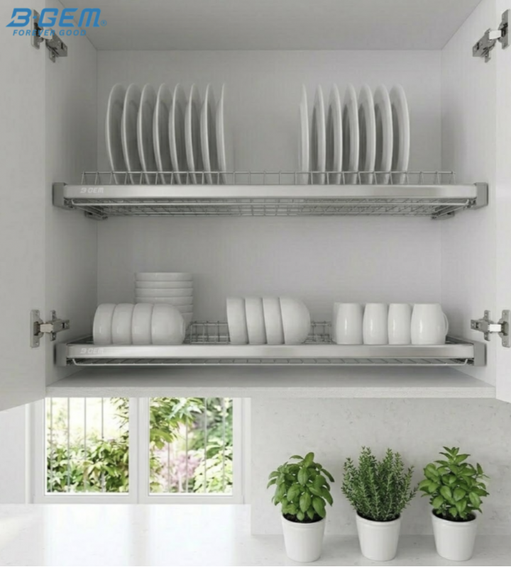 GIÁ BÁT ĐĨA CỐ ĐỊNH TỦ TRÊN  BGKC05A