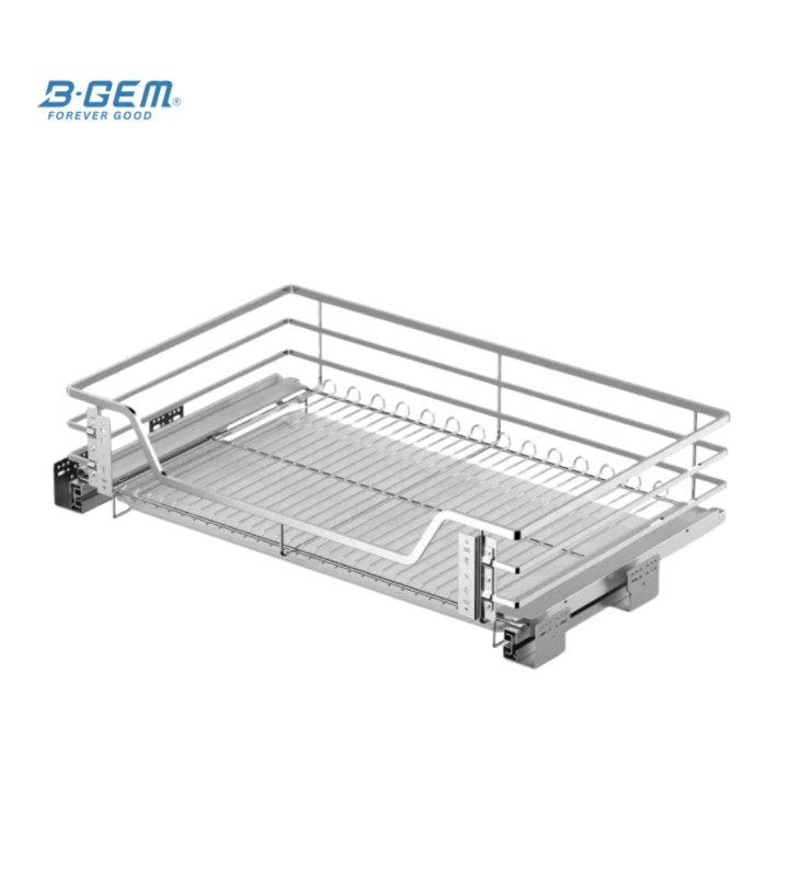 GIÁ XOONG NỒI NAN DẸT INOX 304 CAO CẤP, HỆ DẪN HƯỚNG CHỐNG RUNG BGKC02B