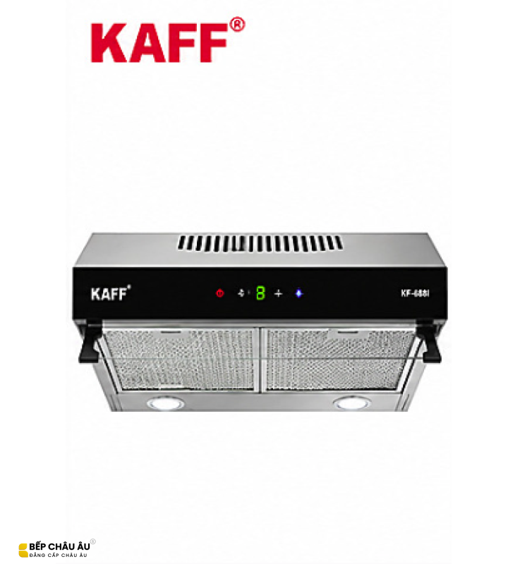 Máy Hút Mùi KAFF KF-688I / KF-788I / KF-888I – Inox Cao Cấp, Cảm Ứng 3 Tốc Độ