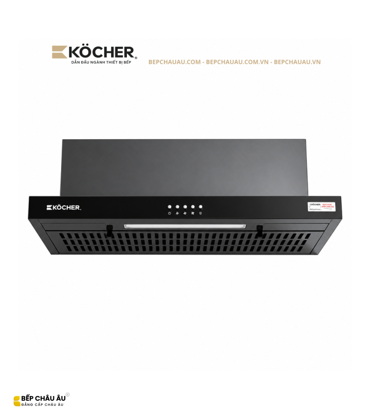 Máy Hút Mùi Âm Tủ Kocher K6170 70cm – Công Suất Hút 900m³/h, 3 Tốc Độ, Than Hoạt Tính