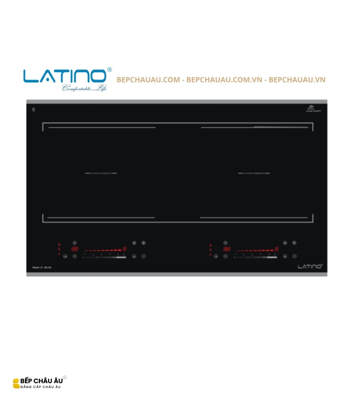 Bếp Từ Đôi Latino LT-ML102 Inverter – Kính Kang