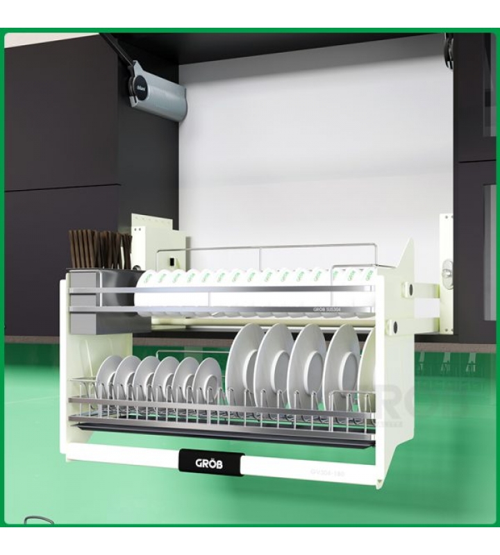 GIÁ BÁT NÂNG HẠ NAN DẸT INOX 304 GV304 ( C1.12 )