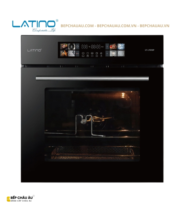 Lò Nướng Âm Tủ Latino LT-L7010P 70 Lít – 14 Chức Năng Nướng, Cảm Ứng Màu, Công Suất 2900W