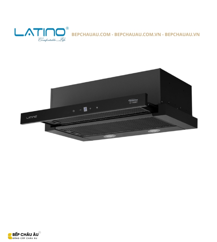 Máy Hút Mùi Latino LT-700ET Âm Tủ 70cm – Kéo Rút Hiện Đại, Cảm Ứng 3 Tốc Độ, Turbo 230W