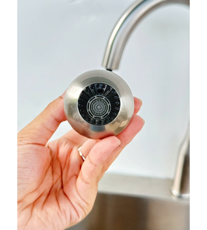 VÒI CHÉN NÓNG LẠNH DÂY RÚT CAO CẤP B-Gem - T07Riva 
